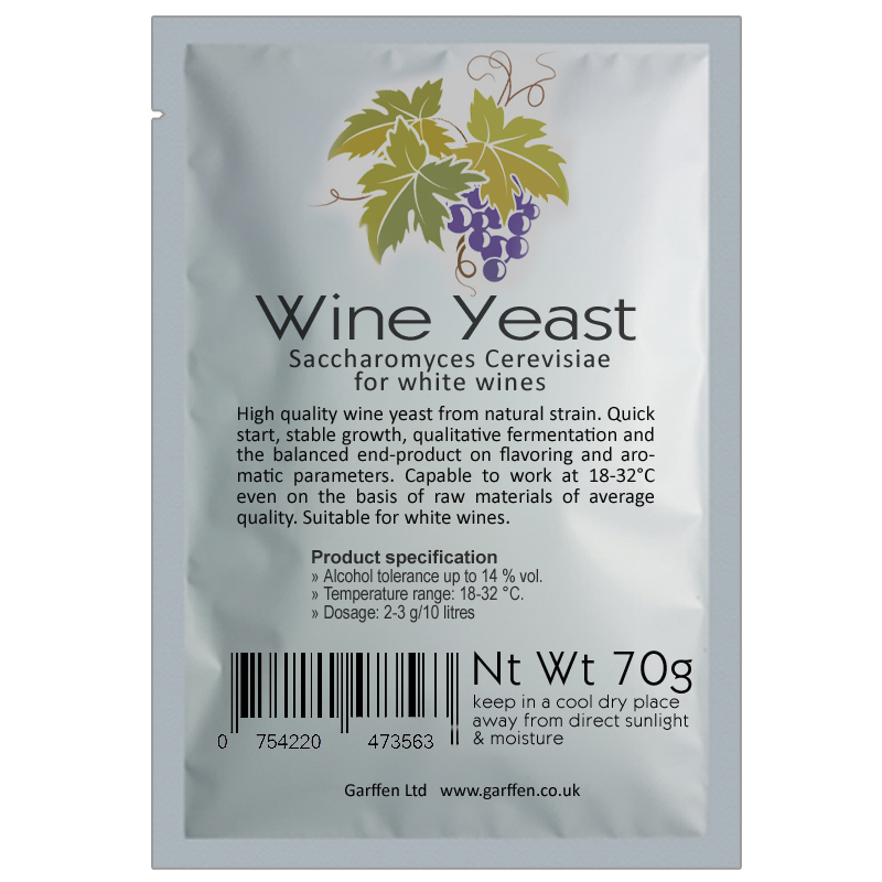 Wine yeast 70g