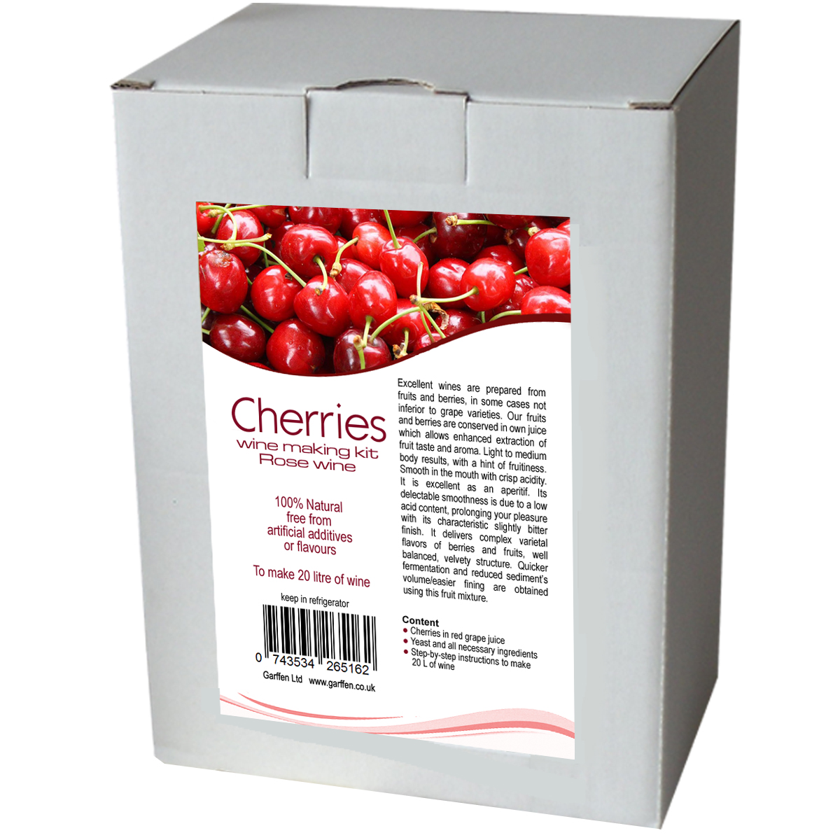 Cherry wine making kit