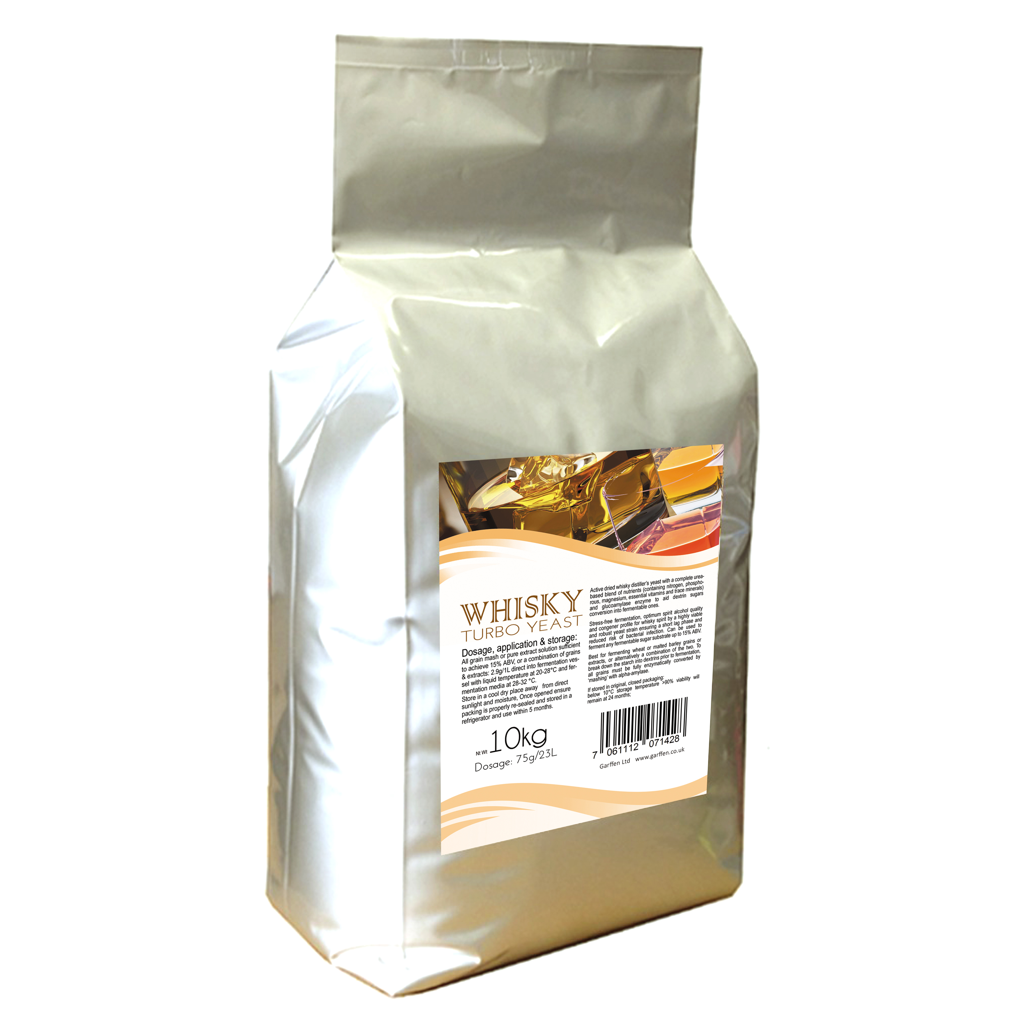 Whisky turbo yeast 10kg