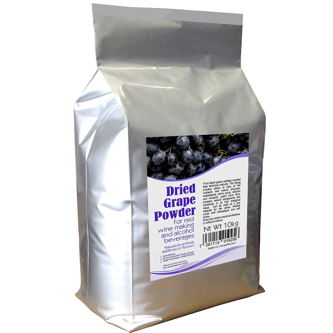 Grape powder for wine making 10kg