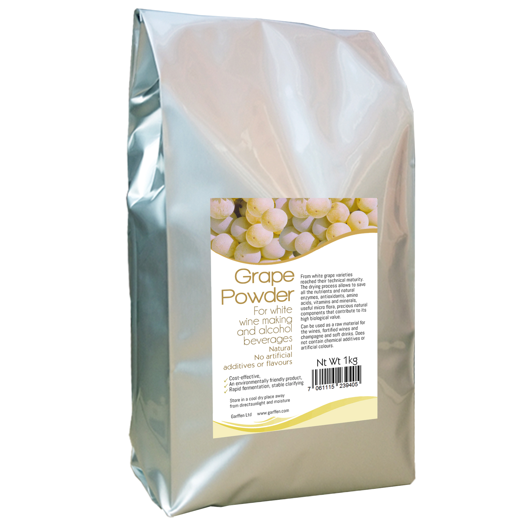 Grape powder for wine making 1kg