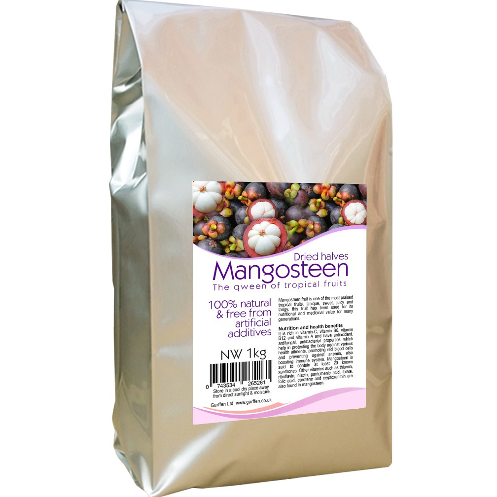 Dried mangosteen
