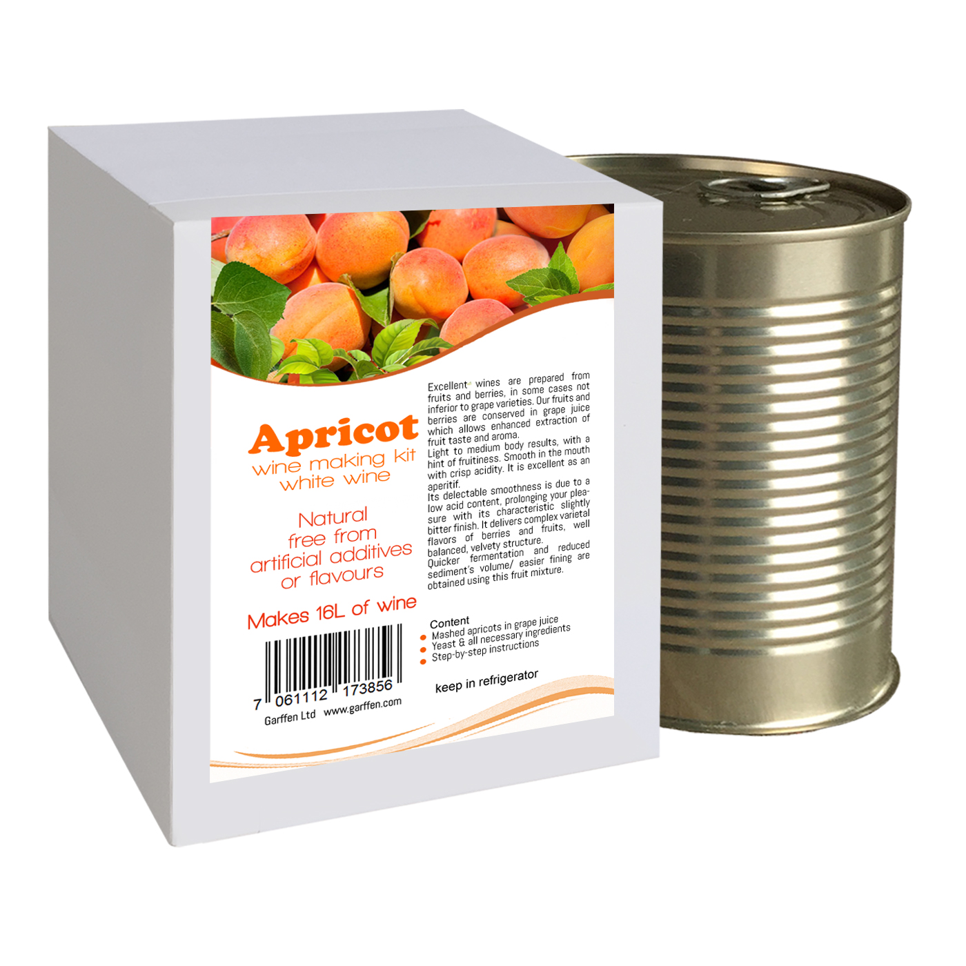 Apricot wine making kit