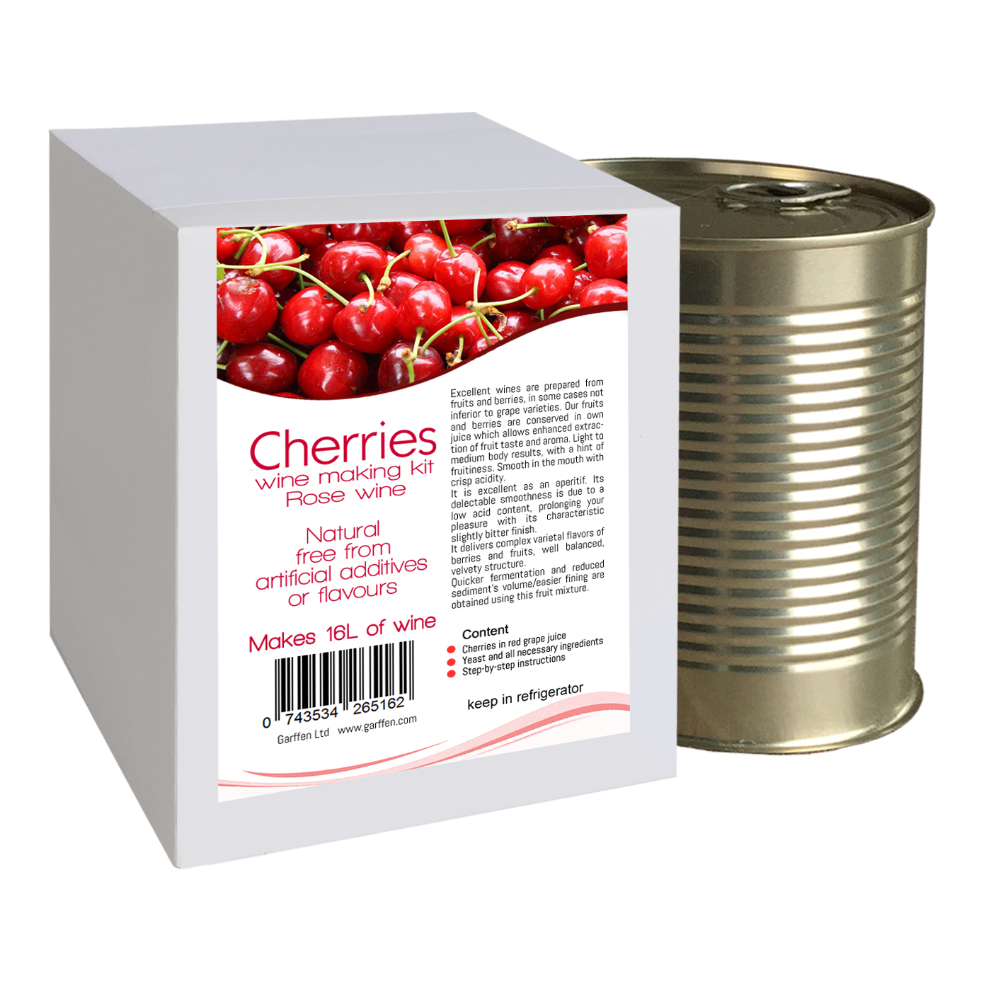 Cherry wine making kit